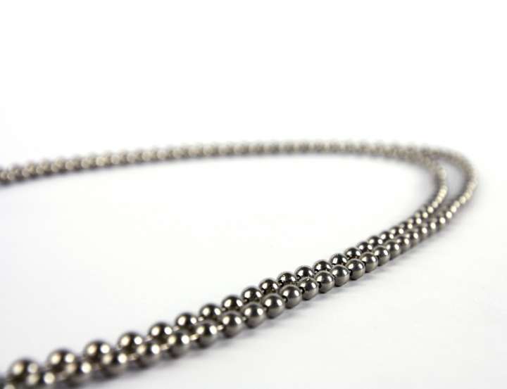 Blind Shade Accessories　Metallic Ballchain Black Nickel Customized／Personalized Blinds & Shades