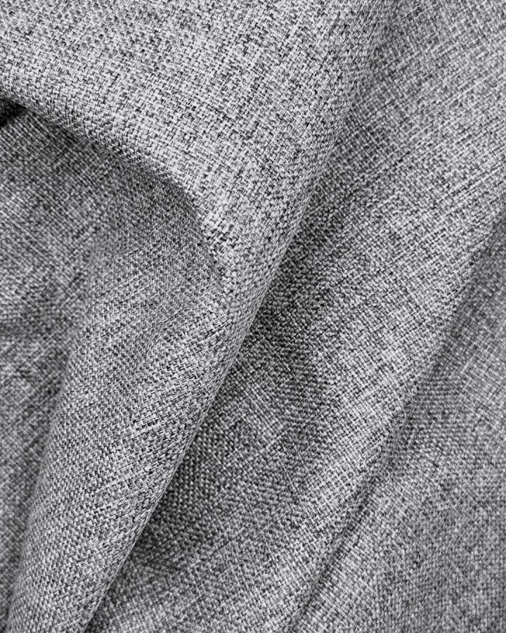 Mannada Korean Style Curtains　100% Blackout MND1002AE Canvas Dark Grey Child Safety／Cordless Blinds & Shades Blackout Blinds & Shades Motorized Blinds／Smart Blinds & Shades