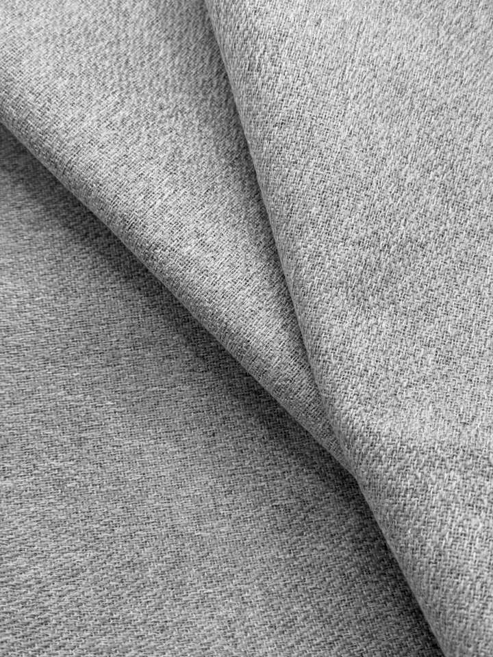 Mannada Korean Style Curtains　100% Blackout MND1004AC Velvety Grey Child Safety／Cordless Blinds & Shades Blackout Blinds & Shades Motorized Blinds／Smart Blinds & Shades