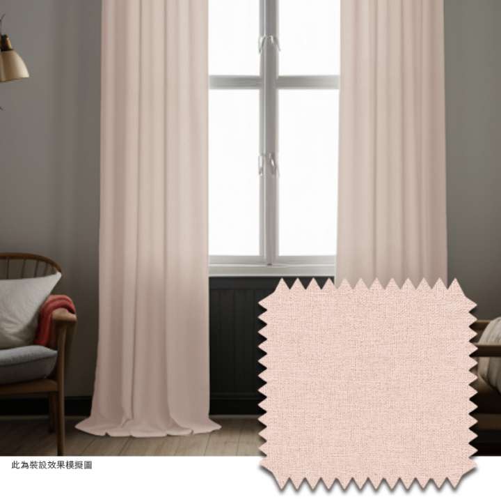 Mannada Korean Style Curtains　100% Blackout MND1008AA Fine Pearl Child Safety／Cordless Blinds & Shades Blackout Blinds & Shades Motorized Blinds／Smart Blinds & Shades