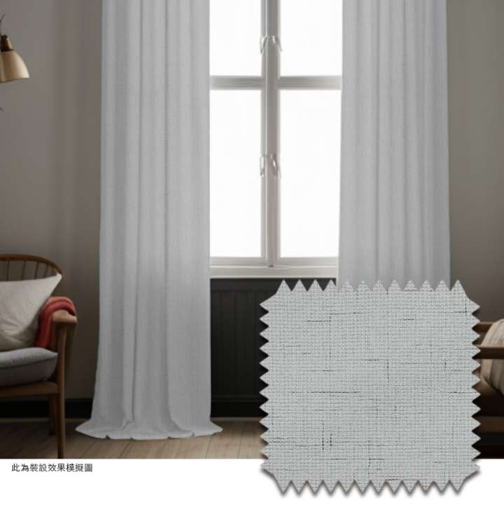 Mannada Korean Style Curtains　100% Blackout MND1009AF Cross Stone Child Safety／Cordless Blinds & Shades Blackout Blinds & Shades Motorized Blinds／Smart Blinds & Shades