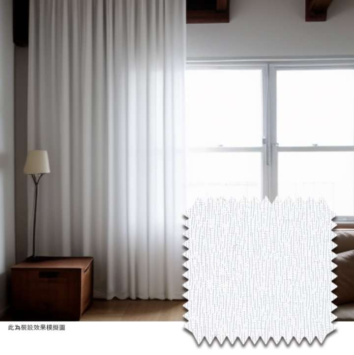 Mannada Korean Style Curtains　Sheer MND1025DA Privacy Sheer Velvety Grey Child Safety／Cordless Blinds & Shades Light Filtering Blinds & Shades Semi-Transparent Blinds & Shades Motorized Blinds／Smart Blinds & Shades