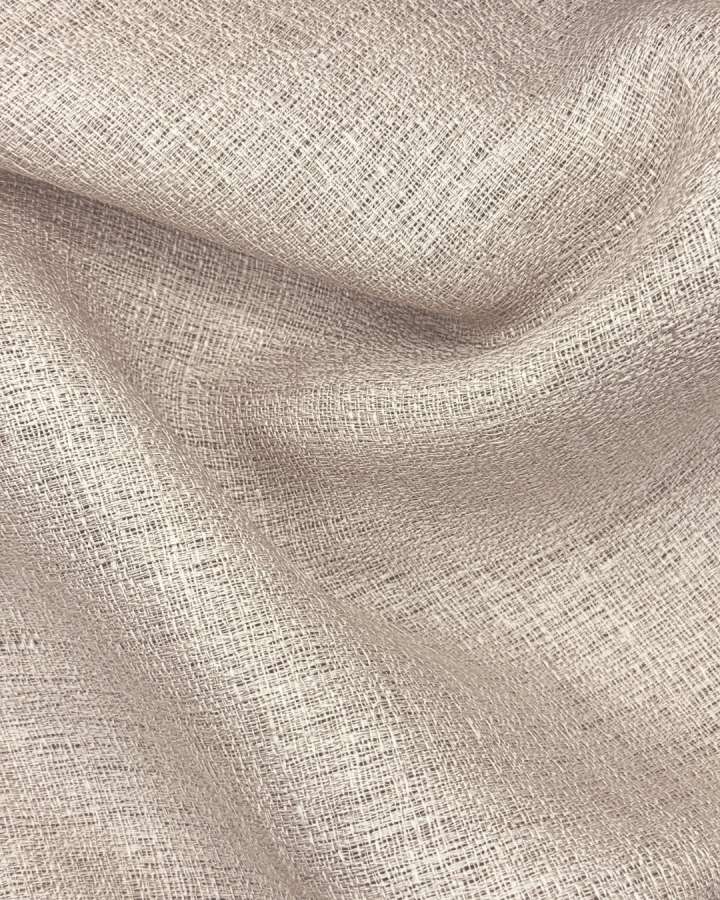 Mannada Korean Style Curtains　Sheer MND1029DB Soft Sheer Linen Tan Child Safety／Cordless Blinds & Shades Light Filtering Blinds & Shades Semi-Transparent Blinds & Shades Motorized Blinds／Smart Blinds & Shades