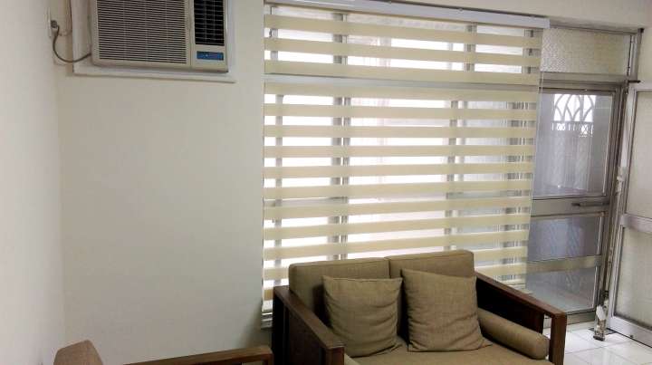 Nonya Double Roller Blinds　Vein Design H02-003 Linen Customized／Personalized Blinds & Shades Light Filtering Blinds & Shades Light-Regulating Blinds & Shades Motorized Blinds／Smart Blinds & Shades