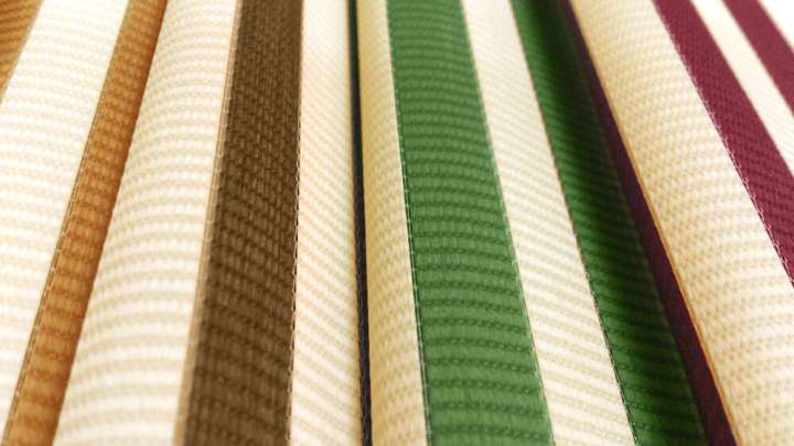 Nonya Double Roller Blinds　Vein Design ZB46 Matcha Customized／Personalized Blinds & Shades Light Filtering Blinds & Shades Light-Regulating Blinds & Shades Motorized Blinds／Smart Blinds & Shades