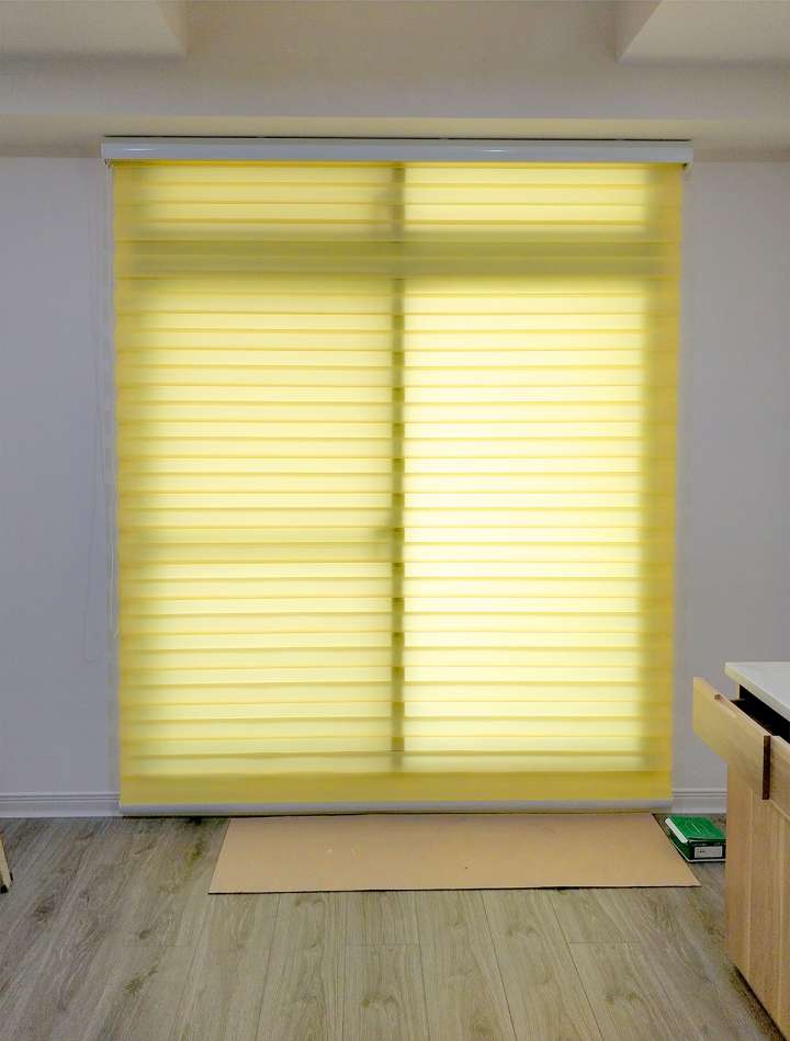 Sima Double Roller Blinds　Plain／Linen Fresia Customized／Personalized Blinds & Shades Light Filtering Blinds & Shades Light-Regulating Blinds & Shades Motorized Blinds／Smart Blinds & Shades