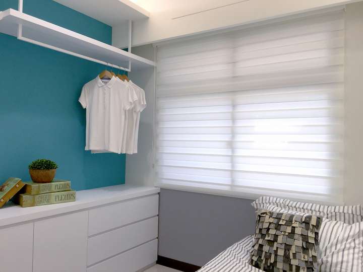 Sima Double Roller Blinds　Plain／Linen Linen Vanilla Customized／Personalized Blinds & Shades Light Filtering Blinds & Shades Light-Regulating Blinds & Shades Motorized Blinds／Smart Blinds & Shades