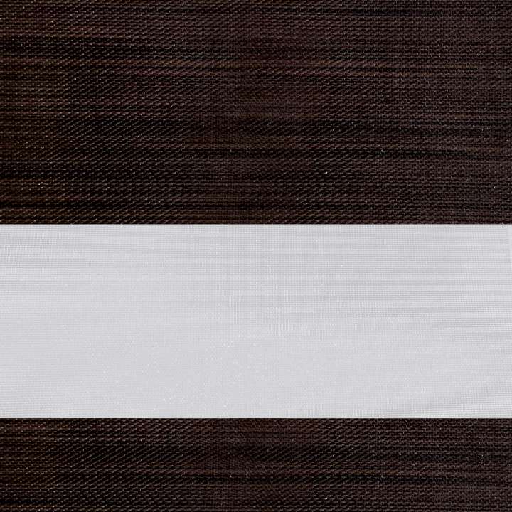 Yoka Double Roller Blinds　Blackout CN8158 Chocolate Customized／Personalized Blinds & Shades Blackout Blinds & Shades Light-Regulating Blinds & Shades Motorized Blinds／Smart Blinds & Shades