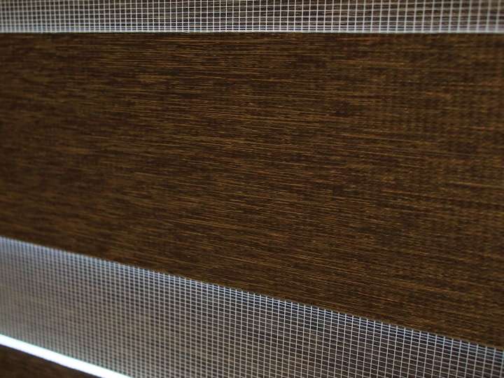 Yoka Double Roller Blinds　Blackout B1006 Linen Brown Customized／Personalized Blinds & Shades Blackout Blinds & Shades Motorized Blinds／Smart Blinds & Shades Light-Regulating Blinds & Shades