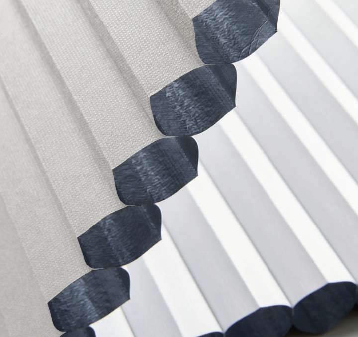 Coulisse Honeycomb Shades　Blackout HBO-0702 PALMA Pearl Heat Insulation Blinds & Shades Blackout Blinds & Shades Motorized Blinds／Smart Blinds & Shades