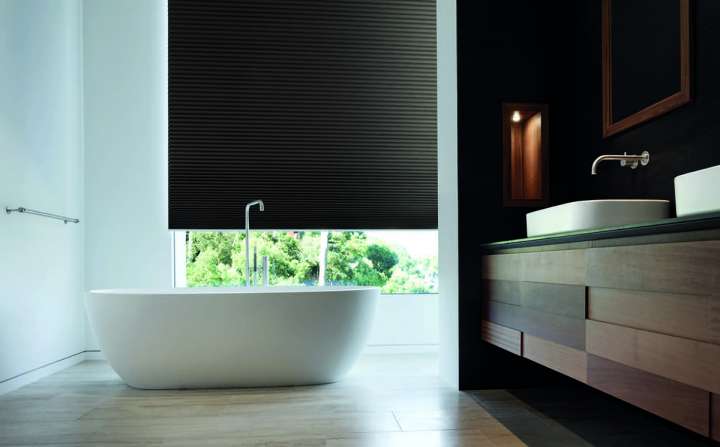 Coulisse Honeycomb Shades　Blackout HBO-0708 PALMA Raven Heat Insulation Blinds & Shades Blackout Blinds & Shades Motorized Blinds／Smart Blinds & Shades