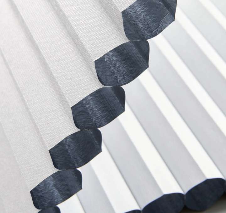 Coulisse Honeycomb Shades　Blackout HBO-0701 PALMA White Heat Insulation Blinds & Shades Blackout Blinds & Shades Motorized Blinds／Smart Blinds & Shades