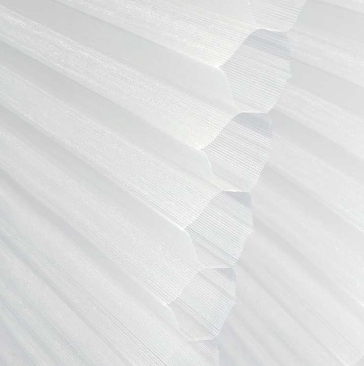 Coulisse Honeycomb Shades　Sheer HAT-0001 ATOM White Semi-Transparent Blinds & Shades Heat Insulation Blinds & Shades Motorized Blinds／Smart Blinds & Shades