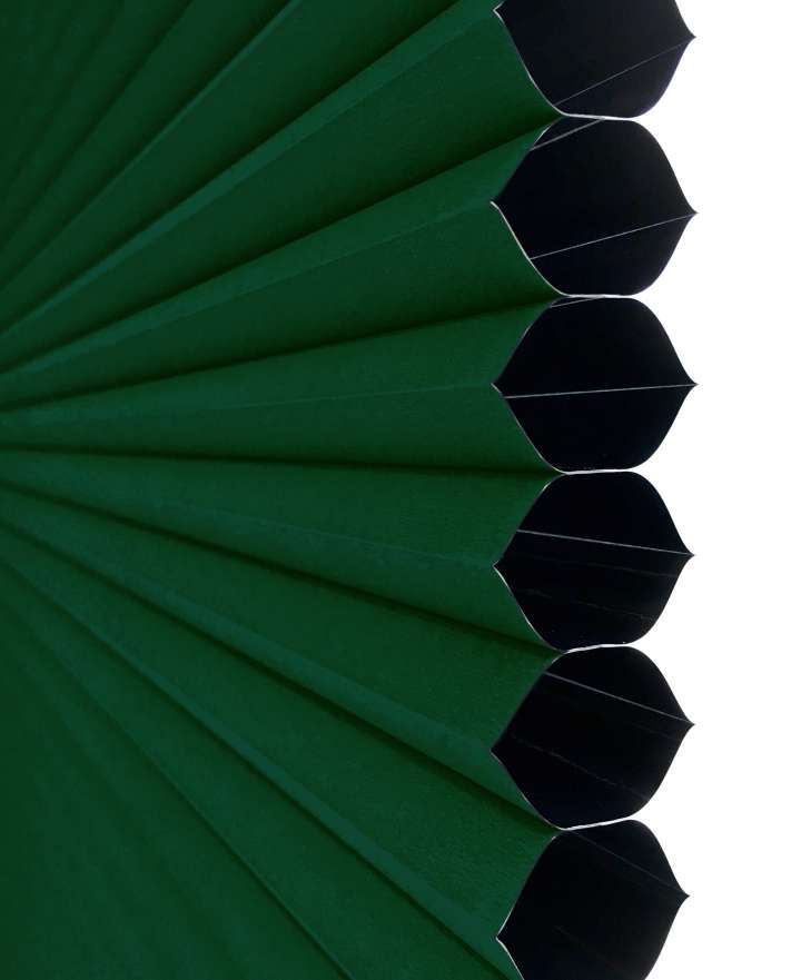 Vali  Honeycomb Shades　Blackout Duck Green Child Safety／Cordless Blinds & Shades Blackout Blinds & Shades Motorized Blinds／Smart Blinds & Shades Heat Insulation Blinds & Shades