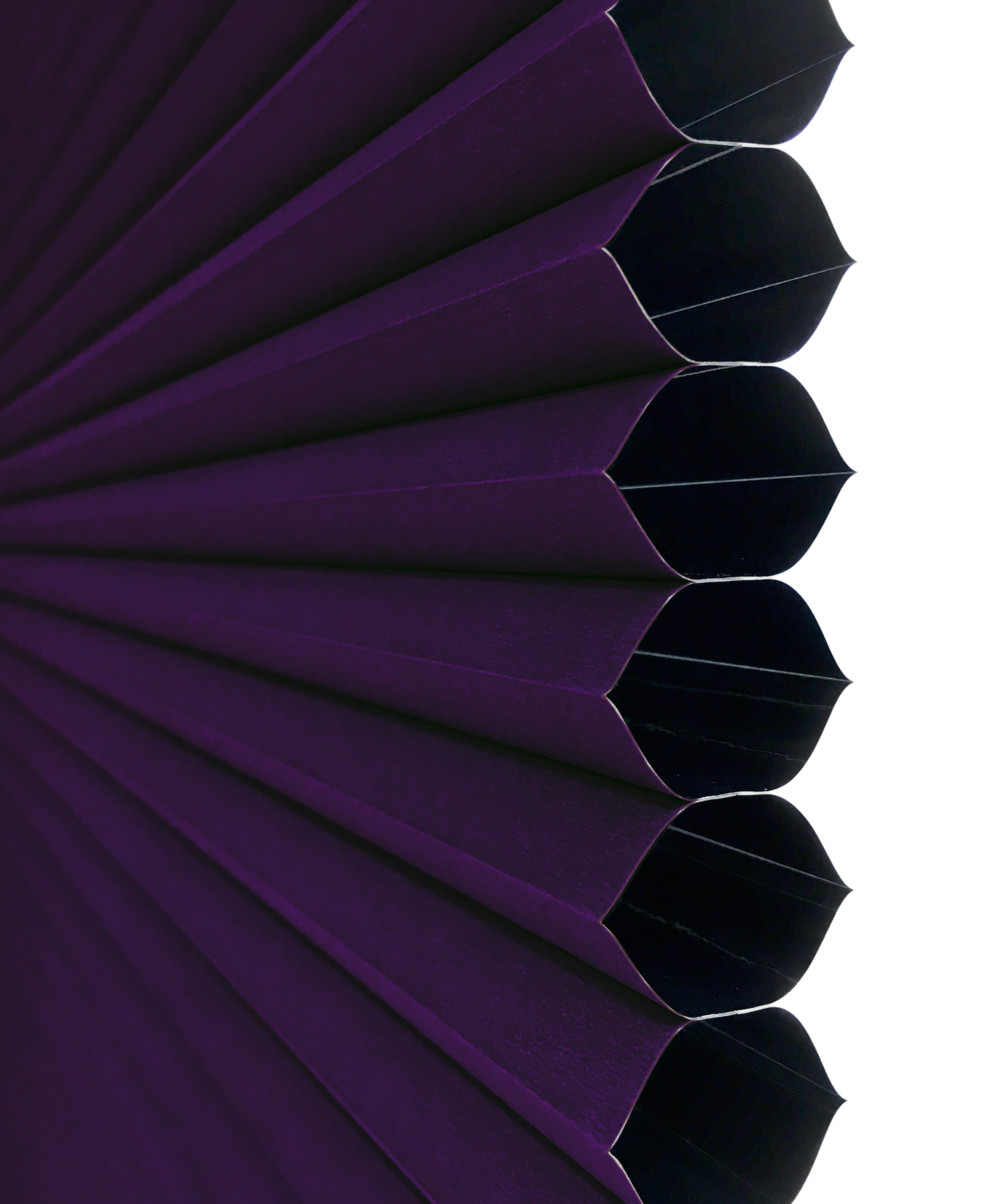 Vali  Honeycomb Shades　Blackout - Prism Violet
