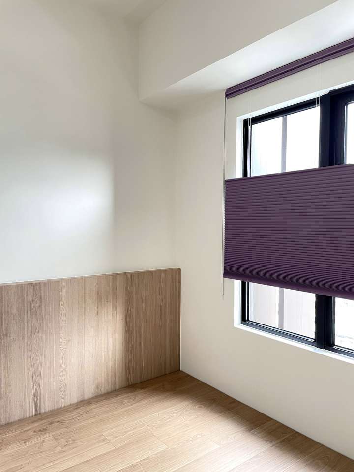 Vali  Honeycomb Shades　Blackout Royal Purple Heat Insulation Blinds & Shades Child Safety／Cordless Blinds & Shades Blackout Blinds & Shades Motorized Blinds／Smart Blinds & Shades