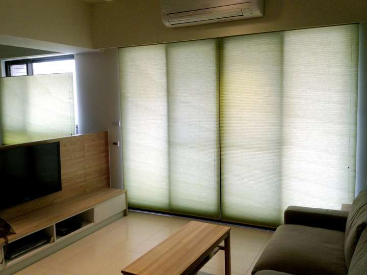 Vali Honeycomb Shades　Light Filtering Avocado Heat Insulation Blinds & Shades Child Safety／Cordless Blinds & Shades Light Filtering Blinds & Shades Motorized Blinds／Smart Blinds & Shades