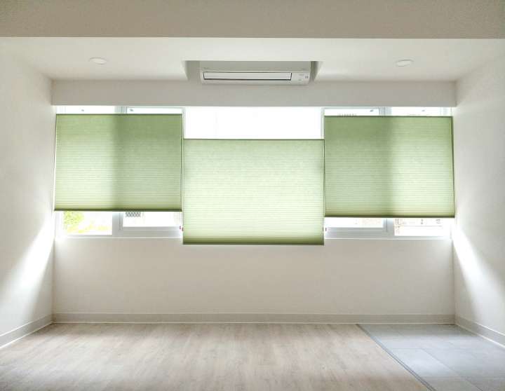 Vali Honeycomb Shades　Light Filtering Avocado Heat Insulation Blinds & Shades Child Safety／Cordless Blinds & Shades Light Filtering Blinds & Shades Motorized Blinds／Smart Blinds & Shades