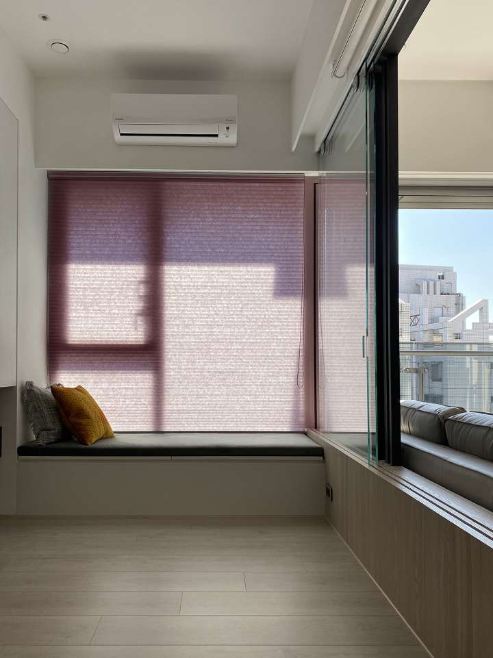 Vali Honeycomb Shades　Light Filtering Bordeaux Heat Insulation Blinds & Shades Child Safety／Cordless Blinds & Shades Light Filtering Blinds & Shades Motorized Blinds／Smart Blinds & Shades