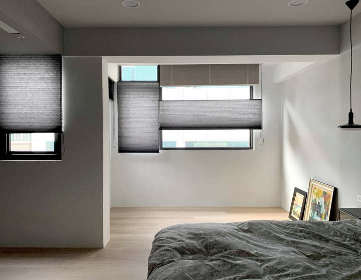 Vali Honeycomb Shades　Light Filtering Ironstone Heat Insulation Blinds & Shades Child Safety／Cordless Blinds & Shades Light Filtering Blinds & Shades Motorized Blinds／Smart Blinds & Shades