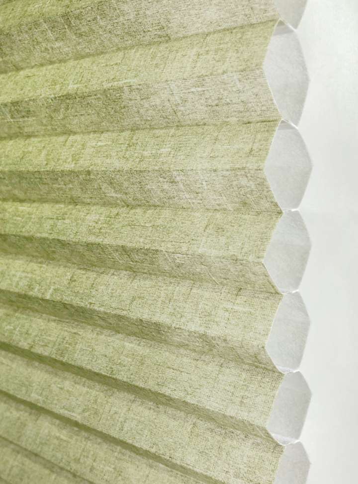Vali Honeycomb Shades　Light Filtering Linen Avocado Heat Insulation Blinds & Shades Child Safety／Cordless Blinds & Shades Light Filtering Blinds & Shades Motorized Blinds／Smart Blinds & Shades