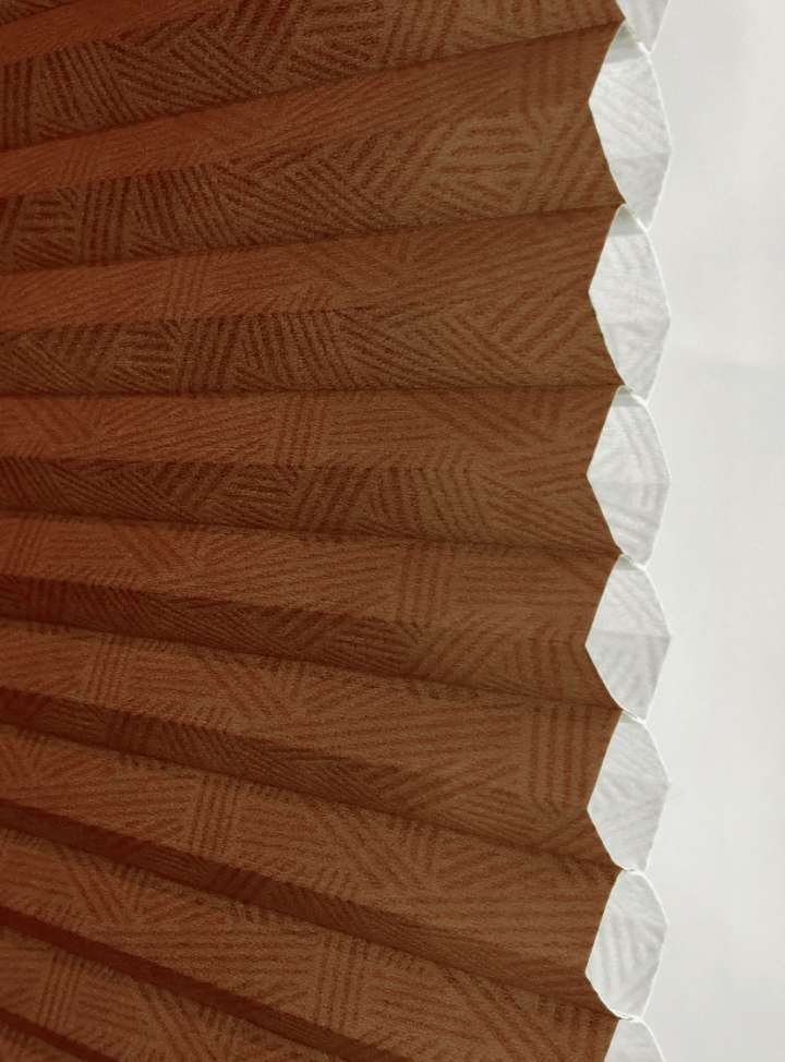 Vali Honeycomb Shades　Light Filtering Zen Terra Cotta Heat Insulation Blinds & Shades Child Safety／Cordless Blinds & Shades Light Filtering Blinds & Shades Motorized Blinds／Smart Blinds & Shades