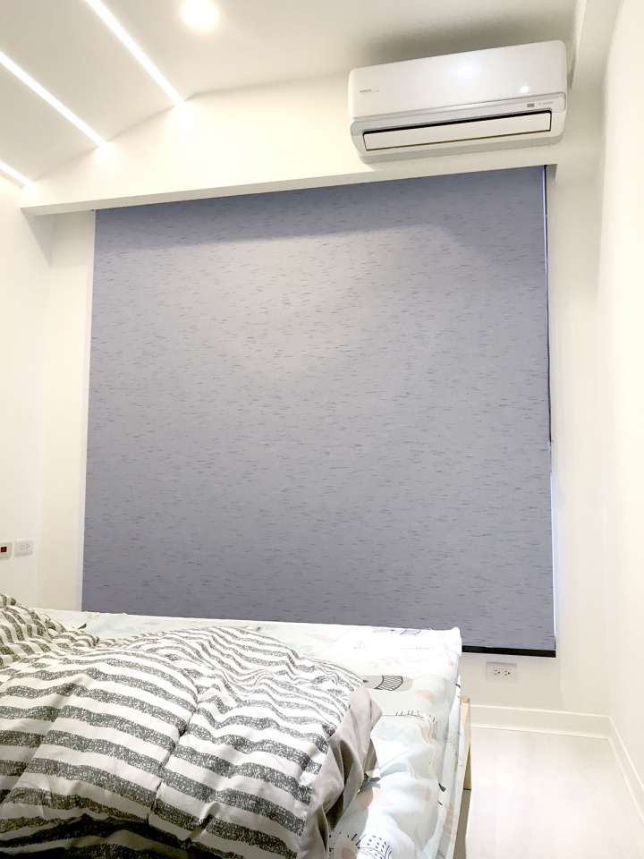 Emmi Roller Blinds　Texture Blackout Mombassa Ink Customized／Personalized Blinds & Shades Hydraulic Spring System／Spring Blinds Child Safety／Cordless Blinds & Shades Blackout Blinds & Shades Motorized Blinds／Smart Blinds & Shades