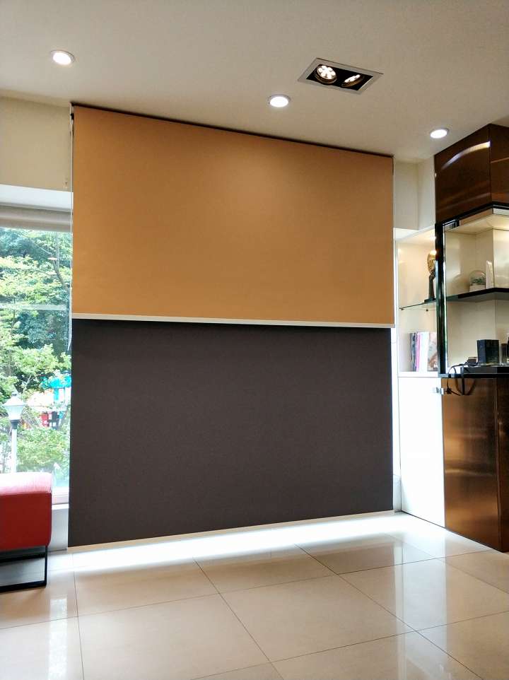 Sakin Roller Blinds　Plain Blackout Desert Customized／Personalized Blinds & Shades Hydraulic Spring System／Spring Blinds Child Safety／Cordless Blinds & Shades Blackout Blinds & Shades Motorized Blinds／Smart Blinds & Shades