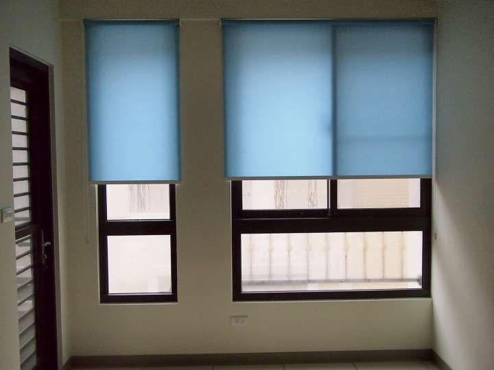 Tiken Roller Blinds　Plain Air Blue Customized／Personalized Blinds & Shades Hydraulic Spring System／Spring Blinds Child Safety／Cordless Blinds & Shades Light Filtering Blinds & Shades Motorized Blinds／Smart Blinds & Shades