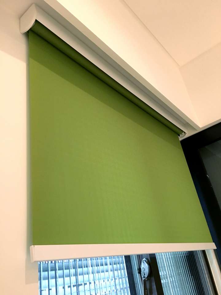 Tiken Roller Blinds　Plain Lime Customized／Personalized Blinds & Shades Hydraulic Spring System／Spring Blinds Child Safety／Cordless Blinds & Shades Light Filtering Blinds & Shades Motorized Blinds／Smart Blinds & Shades
