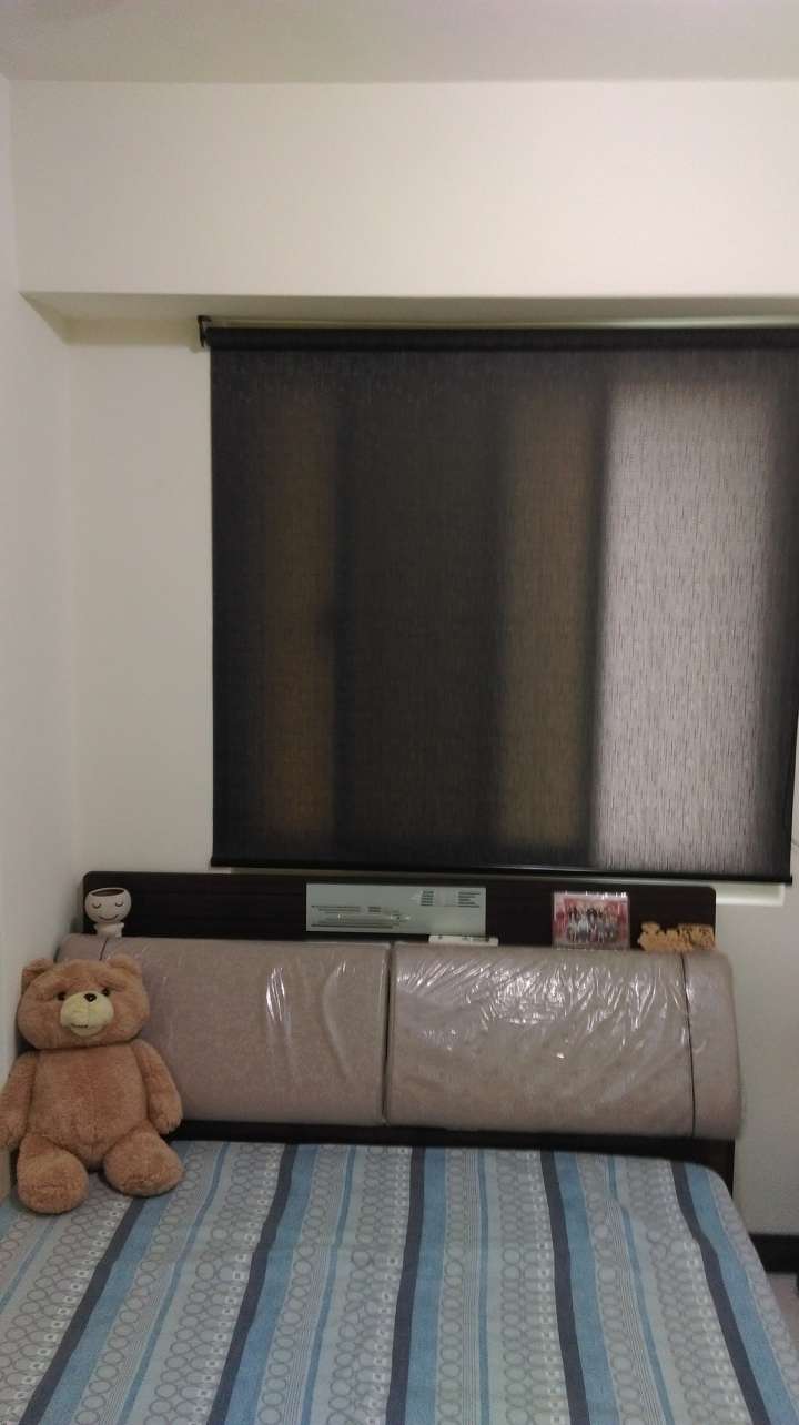 Zaiki Roller Blinds　Texture Rhodes Dark Grey Customized／Personalized Blinds & Shades Hydraulic Spring System／Spring Blinds Child Safety／Cordless Blinds & Shades Light Filtering Blinds & Shades Motorized Blinds／Smart Blinds & Shades