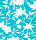 Zicy Roller Blinds　Printing - Silhouette Sea Blue