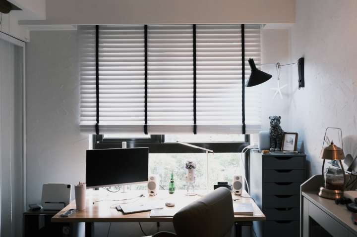 Pimu Venetian Blinds　Ayous 3051A - White Ventilated Blinds & Shades Light Filtering Blinds & Shades Light-Regulating Blinds & Shades Motorized Blinds／Smart Blinds & Shades