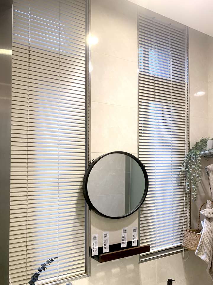 Lansin Aluminum Venetian Blinds　25mm Brushed2503 Ventilated Blinds & Shades Waterproof Blinds & Shades Light Filtering Blinds & Shades Light-Regulating Blinds & Shades Motorized Blinds／Smart Blinds & Shades