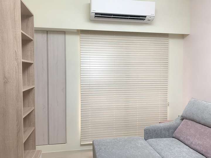 Lavelle Venetian Blinds　Wood E74 - Lily White Ventilated Blinds & Shades Customized／Personalized Blinds & Shades Light Filtering Blinds & Shades Light-Regulating Blinds & Shades Motorized Blinds／Smart Blinds & Shades