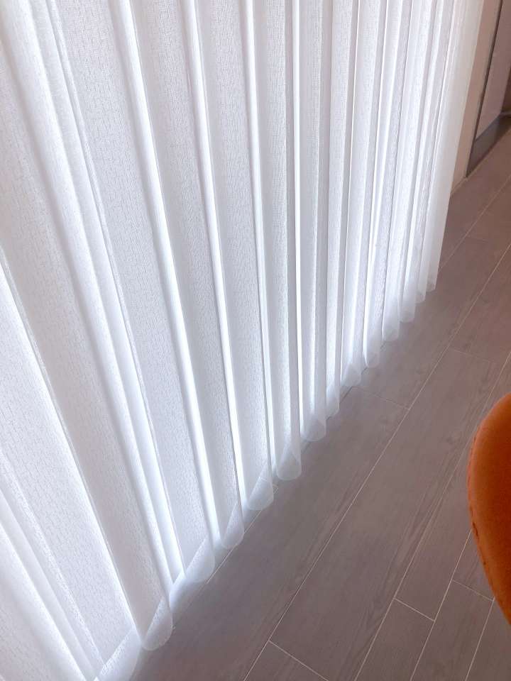 Eilus Vertical Blinds　Walk-through Weaving Cream Child Safety／Cordless Blinds & Shades Light Filtering Blinds & Shades Light-Regulating Blinds & Shades