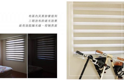 Zebra Blind, Light-Regulating, Double Roller Blind, Blackout blinds