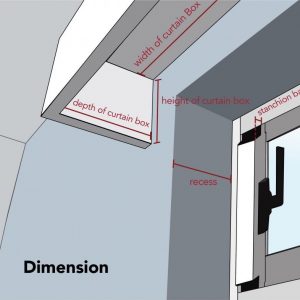 curtain box